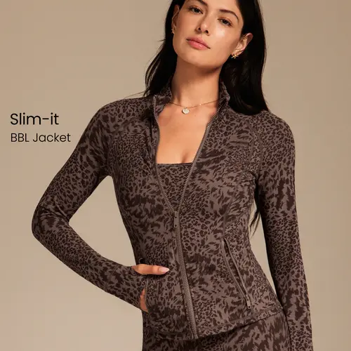 GLOWMODE Brown Leopard Collection [Buy Separately] with Jacket/ Tank Top/ Bra/Leggings/ Accessories