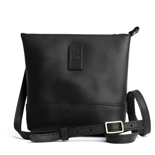 Portland Leather Festival Bag - Real Leather Crossbody Purse & Concert Bag for Women