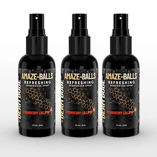 Amaze Balls Spray 3-Pack – Refreshing Deodorizing Spray for Men | Limited Edition Bundle