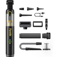 Fanttik Slim V10 APEX/Cruise V11 APEX Cordless Car Vacuum, 4-in-1 Portable Mini Handheld Vac, 19kPa Suction Power, Upgraded Smart Digital Display, 2 Suction Modes, Car, Office Desk, Keyboards, Car Cleaning Kit, Car Vacuum Cleaner
