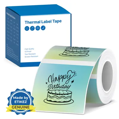 Thermal Labels for PM260 Label Maker, 1.57'' x 1.18'' (40x30mm) Thermal Sticker Label, Waterproof, Multi-Purpose Label Tape outdoorfun #SummerVibes summerwins