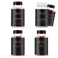 Black Girl Vitamins Complete Wellness Essentials - Probiotics Multi-Vitamin Hair Skin Nail Vitamin D3 for Immunity Energy Beauty and Gut Health Fitness