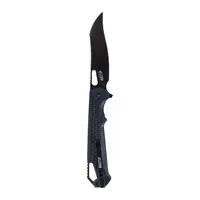 MUCITUP Ceros Blackout – D2 DLC Coated Folding Utility Knife | G10 Handle