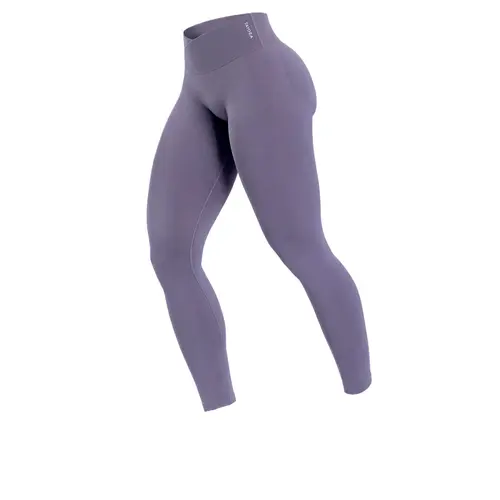 Tayoea Seamless Cross Waist Tight Fit Quick Dry Ruched Butt Lifting Running Fitness Yoga Pants, Indoor Outdoor Sports Wear Athletic Fitness Leggings High Elastic Activewear