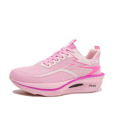 Women's ActiveBreeze Lace-Up Athletic Running Trainers - Breathable, Sporty Chic Gym Shoes with Cushioned Non-Slip Sole for Walking, All-Day Casual Trainers for All Day Wear, Streetwear-Inspired Gifts