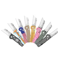 OKNIFE U1 Pro Multitool Folding Utility Knife - Steel Blade Survival Equipment with Folding Screwdriver, Quick Change Blade, Pocket Clip, Multi Purpose Tool for Outdoor Survival Gear, Tools and Gadgets, Father's Day Gifts for Him,Gifts for Him