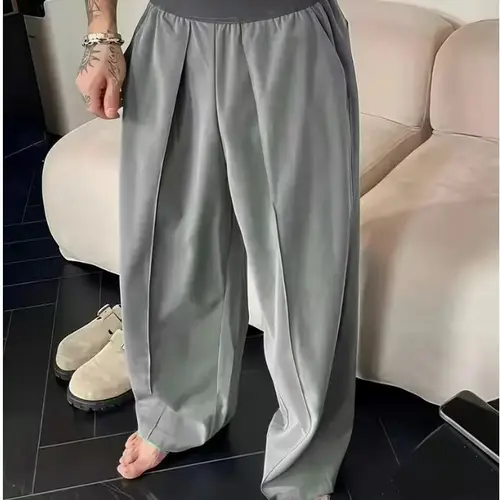 Loose Wide Leg Pants - Comfortable & Stylish High-Waisted Design for Everyday Wear, High-Waisted Fit, Loose Fit, Versatile for Casual Outings