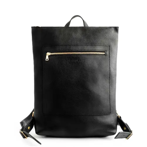 Portland Leather Laptop Backpack - Real Leather Commuter Backpack & Work Bag