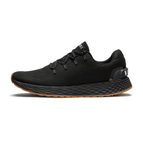 NOBULL Women's Allday 365 (Ripstop) Shoe in Black Gum - Athletic Everyday Sneaker, Comfortable Walking Shoe, Versatile Trainer