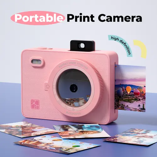 Hanin Z5S Instant Camera & Mini Photo Printer 2x3, Portable Pocket Photo Printer for iPhone & Android, Easy Instant Photo Printing for Travel, Friends & Everyday Memories#SummerSale,back to school,back to school haul