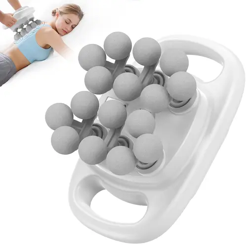 Feierdun FED Fitness MS1 Series Ion Battery-Powered Massage Gun Set - Silent Vibratory Massager with 8 Modes, 50 Intensities, Deep Tissue Percussion, Auto-Off, Portable Handheld Design (Batteries Included) for Gym, Desk, Shoulder Pain Relief