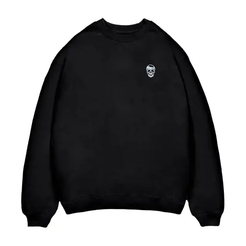 Gymreapers Heavyweight Crewneck Winter Oversized Long Sleeve Casual Minimalist TerryTrain Fabric