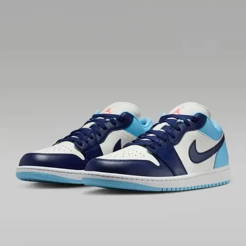 Jordan 1 Low Sail Blue Chill Men's 553558-149 New