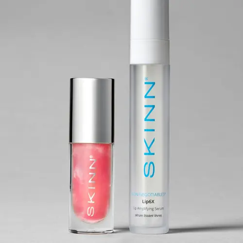 SKINN Cosmetics: LIMITED EDITION BUNDLE Hibiscus Lip Oil + Lip6x