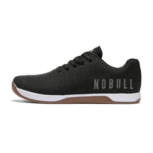 NOBULL Women's Outwork Shoe in Black White Gum - OG Strength Training Shoe, Durable Gym Trainer, Lifting Sneaker