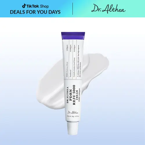 [Dr.Althea Official] PDRN Reju 5000 Cream - Lightweight Soothing & Firming Face Moisturizer with PDRN & Centella Asiatica for Skin Regeneration Care