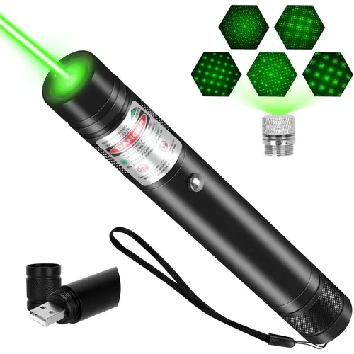 [Already have 10K favorites]Rechargeable Green Laser Pointer/ Line Light Flashlight Long Distance Range for TV/LED/LCD Screens  Flashlights Presentation, Laser Pointer Toy，Office / Outdoors / Cat/Astronomic / Construction Pet Supplies Cat Toy Petlovers