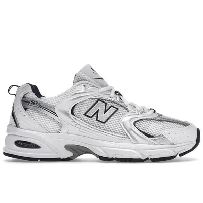 New Balance Men's 530 White Silver Navy Running Shoes, from StockX