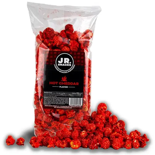 Junior Snacks Co. Hot Cheddar Popcorn