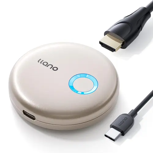 DealsForYouDays llano T1 Wireless HDMI Transmitter Adapter, Wireless Transmitter, Streaming Media Video/Audio/File HDMI Wireless Extender from Laptop, PC, Smartphone to HDTV Projector Monitor Tech Accessories tiktokshopbacktoschool, Device