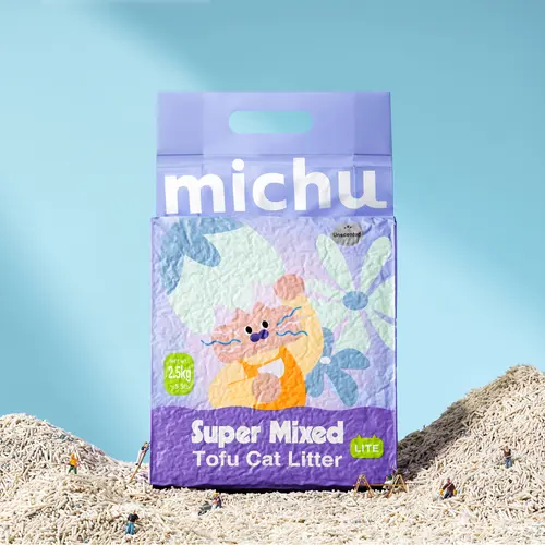 MICHU Mixed Tofu Cat Litter Lite – Low Dust & Odor Control