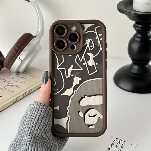 Luxury Street Graffiti TPU Soft Smartphone Case - Enhanced Protection Accessories, Handmade Craft Multi-Model Shell for iPhone 17-11, Ideal Holiday/Birthday Gift