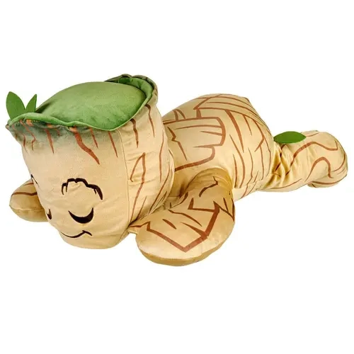 Marvel Groot Kids' Cuddleez Plush Toy - 9.45 Inches, 3D Leaf Accents, Springy Foam, Genuine Disney Store Product, All Ages, Character Theme