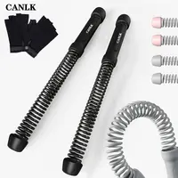 CANLK Ropeless Battle Ropes - 3.5 lbs Weighted Cordless Arm Exerciser, Compact Unisex Home Gym Equipment with Non-Slip Handles, Reinforced Spring, Secure Fit for HIIT, Strength Training & Travel Workout, Gym Training Gear