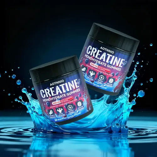 Creatine Monohydrate &Carnitine Gummies for Gain, More Strength and Faster Recovery