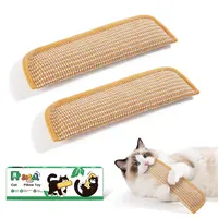 Potaroma Cat Toys Pack of 2, Soft Sisal Material Indoor Kitten Scratching and Kicker Toys, Drives Bored Cats Crazy with Fun Interactive Chew #SummerVibes #petlovers