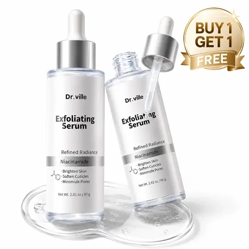【Buy 1 Get 1 FREE Product】Peel Shot Glow Ampoule Exfoliating Brightening Serum - Salicylic Acid Formula for Adults, Minimizes Pores, Removes Blackheads, Supports Smooth Skin Routine & Glow Up Challenge, Gentle for All Skin Types