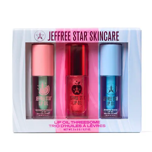 Lip Oil 3pc Gift Set - Includes Watermelon Wealth, Candy Apple, and Wyoming Winter Lip Oil