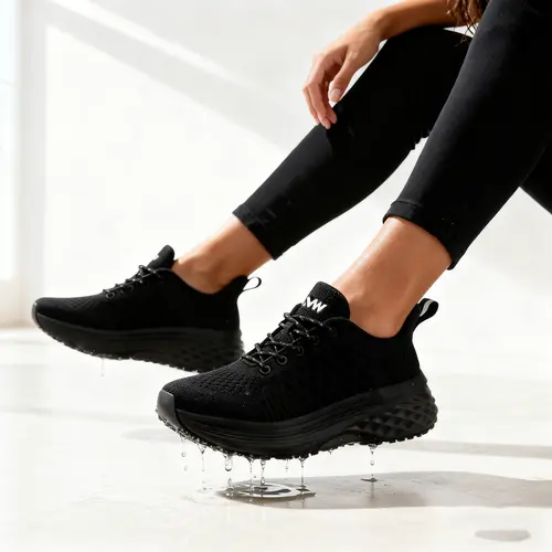 Women's Professional Work Footwear, Waterproof Non-Slip Kitchen Chef Shoes, Oil-Resistant, Splash-Resistant, Durable Safety Shoes