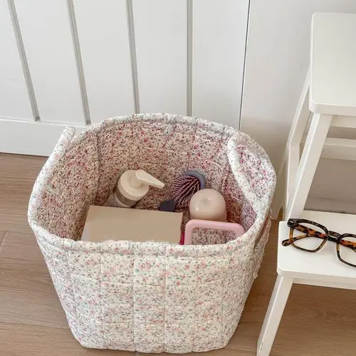 Compact Woven Storage Organizer Box - Multi-Purpose Car Interior Accessory for Cars (Enhances Vehicle's Tidiness), Home Organizer for Clothes, Books, Work Supplies