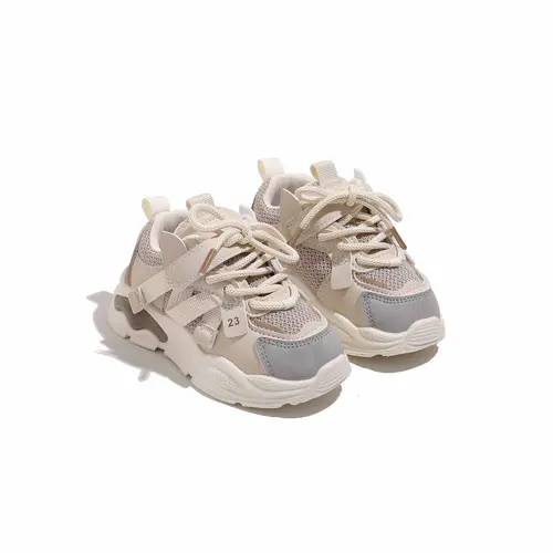 Toddler Low-Top Mesh Sneakers - Simple Fashion, Breathable, Non-Slip Walking Shoes for Babies Boys & Girls, All-Season Athletic Footwear, Kids' Trainers, Walking Shoes Babies