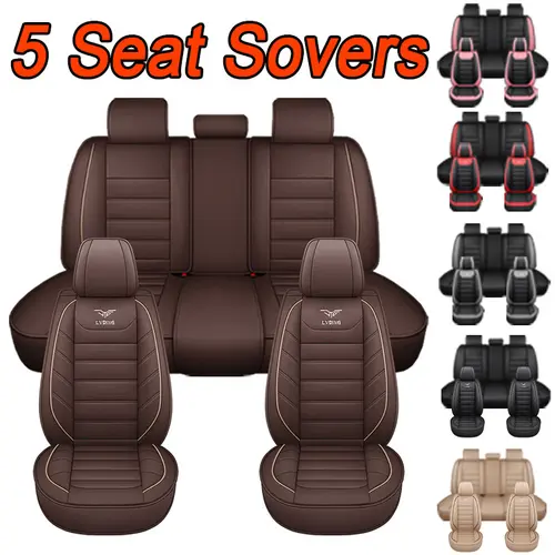 Luxury Car Seat in PU Leather - Premium Design for Enhanced Comfort and Style - Easy Installation for Various Car Models,toolupgrade