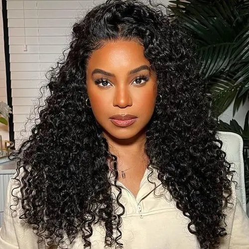 【Slash Prices】Tahikie Deep Wave Crochet Human Hair For Miracle Knots Human Hair Feather Water Wave Curly Wave Crochet Human Hair For Miracle Knots Pre-Separated 50g/Pack Recommended #TiktokShopSpringGlowUp #RefreshedLook #SummerWins #DealsForYouDays