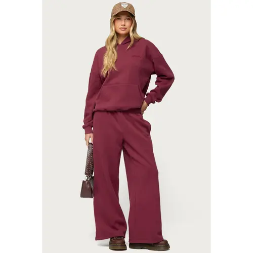 Basic Girl Wide Leg Edikted Sweatpants