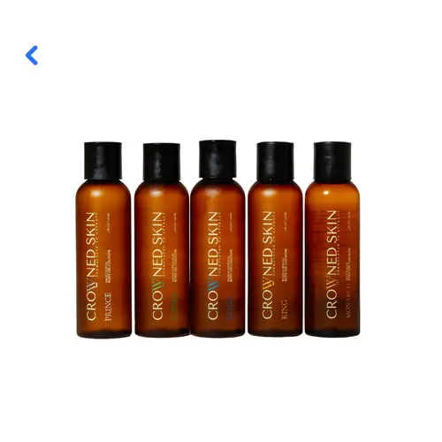 Crowned Skin Body Oil Cologne 5 Scent Pack - King Reign Monarch Prince Empire Body Oil Cologne