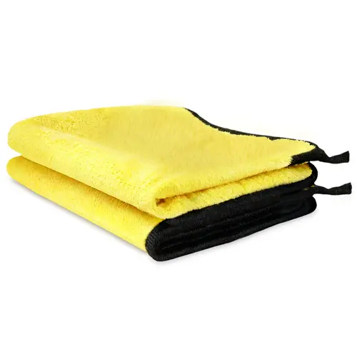 litillbuly 2-Pack Professional Grade Microfiber Cleaning Cloths, Ultra-Soft Wipe Car Wash Accessories - Scratch-Free Detailing Supplies for Cars, Trucks, Motorcycles