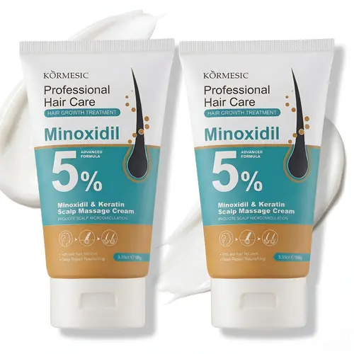[BUY 1 GET 2]KOEMESIC Minoxidil 5% Hair Growth Cream with Keratin & Ginger Extract Prevents Loss Repairs Follicles Promotes Fast Regrowth for Men Women Japanese Hair Care
