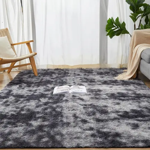 Ultra Soft Fluffy Shag Area Rugs, Modern Indoor Thick Shaggy Carpet for Bedroom, Living Room, Dorm, Nursery, Kids Room Home Decor, Decorative Area Rug