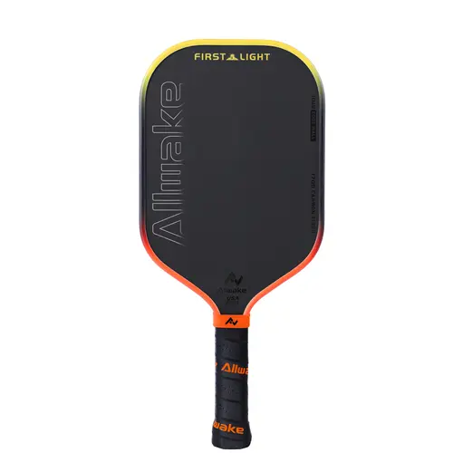 ALLWAKE Professional T700 Raw Carbon Fiber Pickleball Paddle  Expanded Sweet Spot, Hot pressed, Better Power, Improved Control, Injected Edge, Versatile Use for All-Level Players