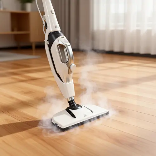 GLEEHILL 10-in-1 Multifunction Floor Steamer Machine - 1550W Rapid Heat Detachable Handheld Electric Mop, US Plug, 90° Vertical Swivel, 120° Swivel, 8m Cord, Chemical-Free All-Surfaces Clean Floors Solution Set