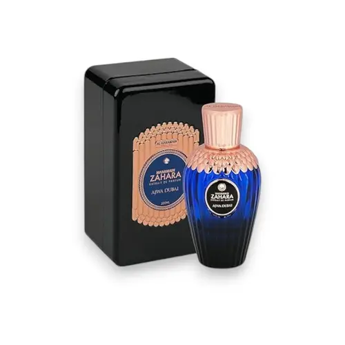 Al Haramain | Zahara | Ajwa Dubai | Unisex Fragrance | 100 ML - 3.4 OZ | Extrait De Parfum | Marine notes - Lavender & Pink Pepper