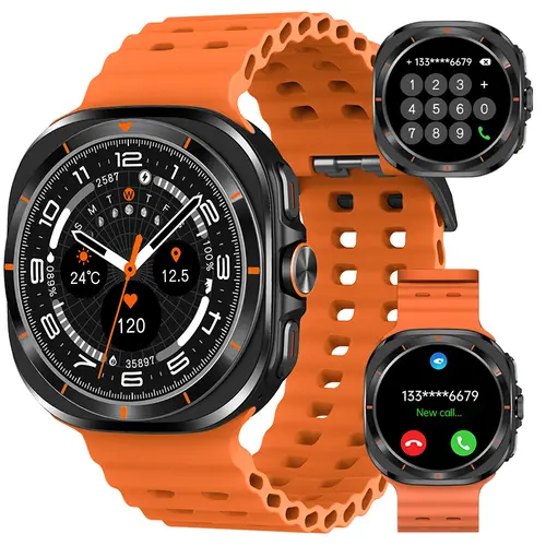 2026 Smartwatch - Portable Wearable Smart Watch with Wireless Phone Call, Remote Call, Call Reminder & Rejection, 100+ Sports Modes, Multi-App & SMS Reminders, DIY Dials, Rechargeable Battery for iPhone/Android