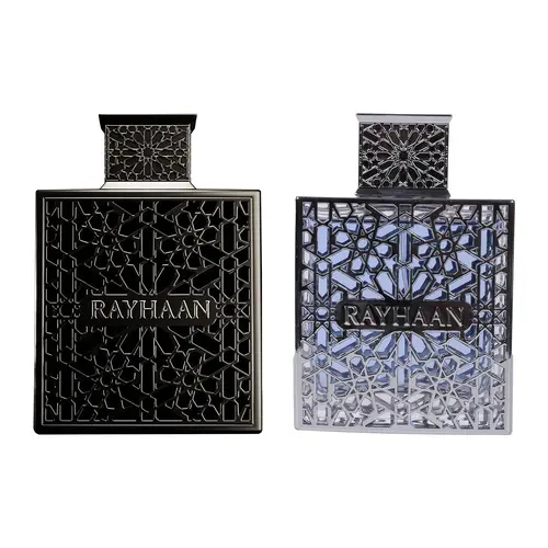 Rayhaan Viral Duo 2 Piece Fragrance Bundle for Unisex (3.4 Ounce, Rayhaan Aquatica Eau de Parfum Spray + 3.4 Ounce, Rayhaan Obsidian Eau de Parfum Spray)