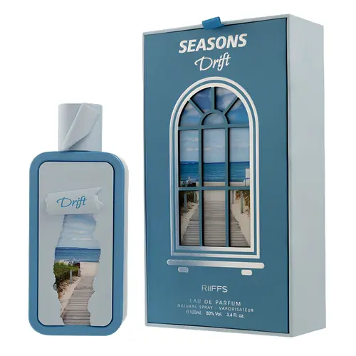 Riiffs Seasons Drift for Unisex Eau de Parfum Spray, 3.4 oz