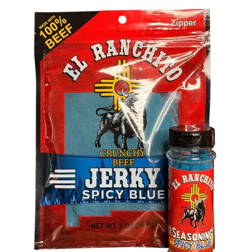 Spicy Blue Bundle (2oz Jerky + Seasoning)