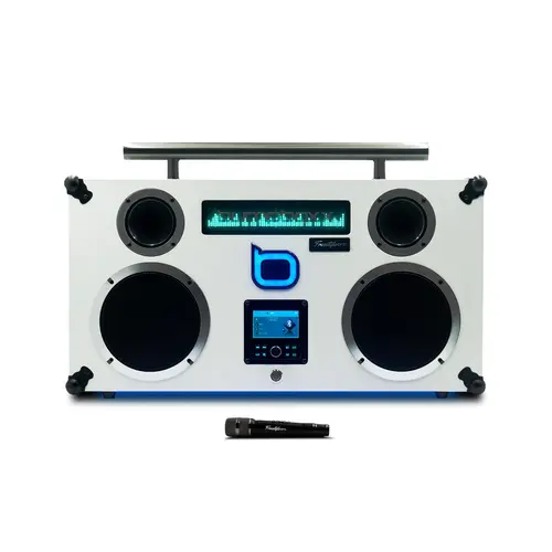 Bumpboxx Freestyle Pro Portable Bluetooth Wireless Boombox Speaker - 750W Amp for Loud Parties, Built-In 2x4” Neodymium Tweeters, Richer Bass, Clearer Highs, Batteries Included, for Tailgate, On-the-Go Use (Phones & Electronics Audio)
